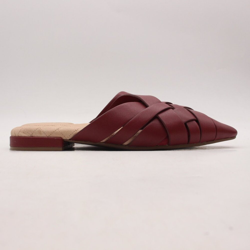 Birdies Burgundy Women Slippers